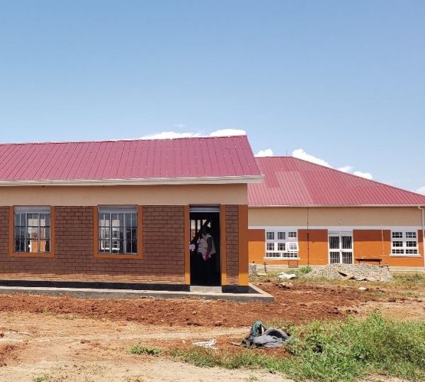 Newly constructed AEP classroom block at Pagirinya Secondary School.